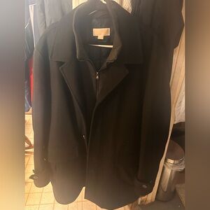 Michael Kors Black Pea Coat